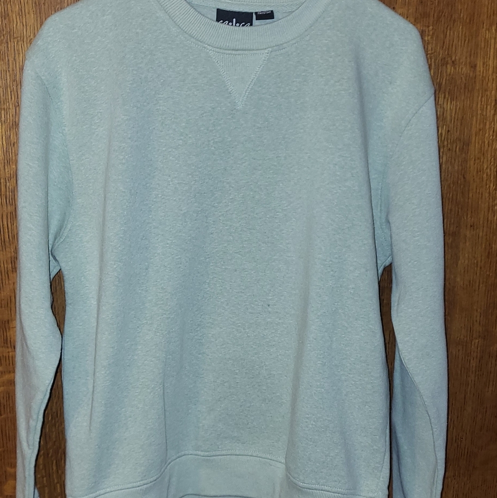 CG-CG crew neck sweatshirt Sage/Wasabi Green Heather crewneck, size medium